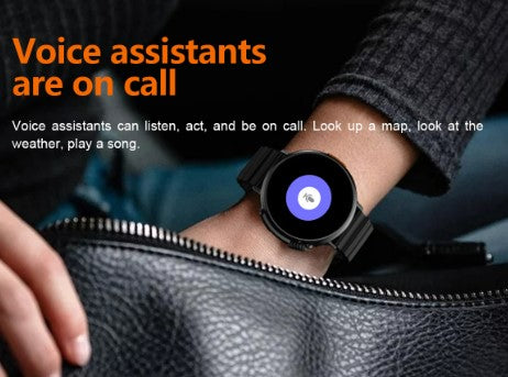 MT30 Smart Watch Ultra Long Range Waterproof - Black Skin