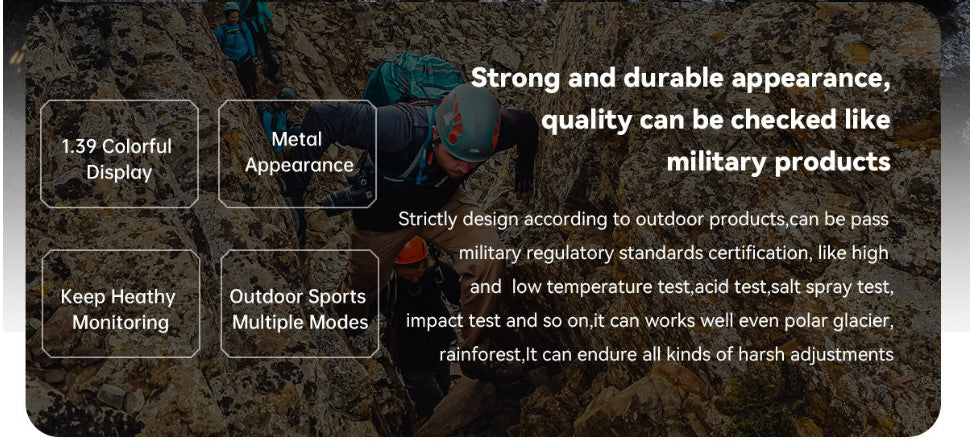 Smart Watch K52 Watches Men Wome Sports Fitness Modes Bluetooth Call Health Monitor 400mah 1.39Inch HD Smartwatch - Orange